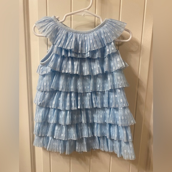 Mud Pie I boutique style dress bundle for baby I chiffon ruffle dress I - Picture 5 of 6